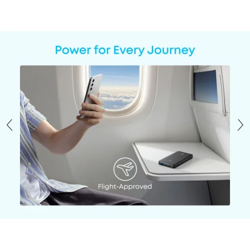 Powerbank Anker Zolo, 10000mAh, 22.5W, QC + PD, Biely A110DH21 - 9