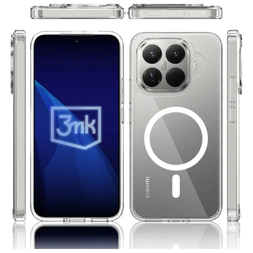 Xiaomi 15T Pro priehľadné 3mk Armor MagCase puzdro - 3