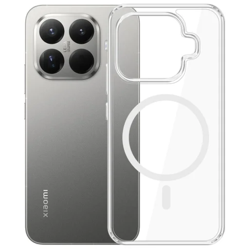 Xiaomi 15T Pro priehľadné 3mk Armor MagCase puzdro - 6
