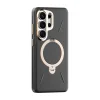 Samsung Galaxy S26 Ultra Iovry Black Torras - QPRO Leather Series tok thumbnail
