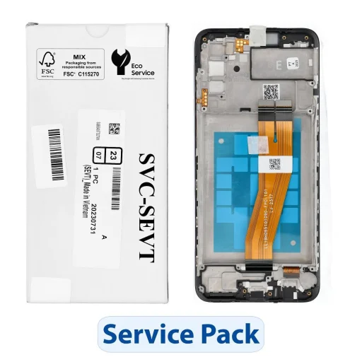 Samsung A02s LCD kijelző ServicePack, - 1
