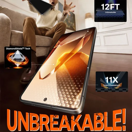 Samsung Galaxy S26 číre Torras GlassGo Install Master tvrdené sklo - 3