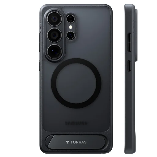 Samsung Galaxy S26 Ultra Fekete Torras Pstand tok - 2