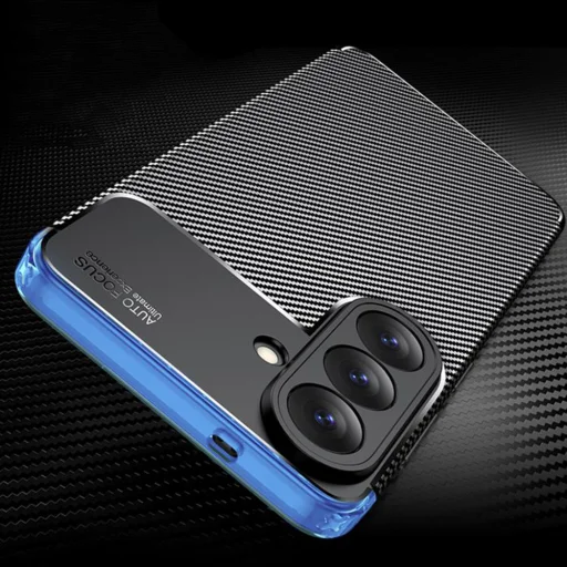 Samsung Galaxy S26 čierne Techsuit CarbonFiber puzdro - 4