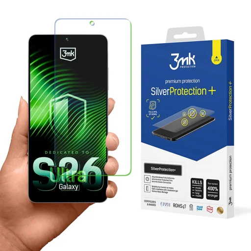 Samsung Galaxy S26 Ultra Priehľadné 3mk SilverProtection+ tvrdené sklo - 1