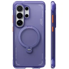 Samsung Galaxy S26 Ultra puzdro Torras Ostand Spin Air Series - Tmavofialová