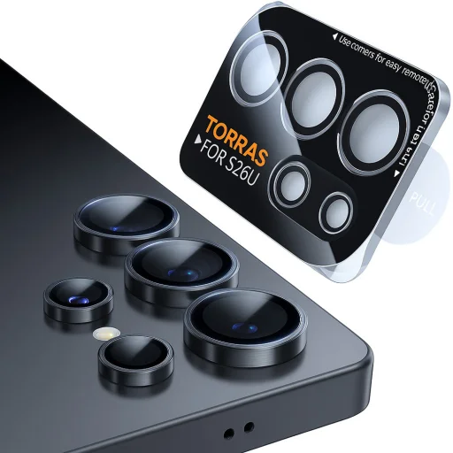 Samsung Galaxy S26 Ultra Čierny Torras Lensguard ochranné sklo na kameru - 1