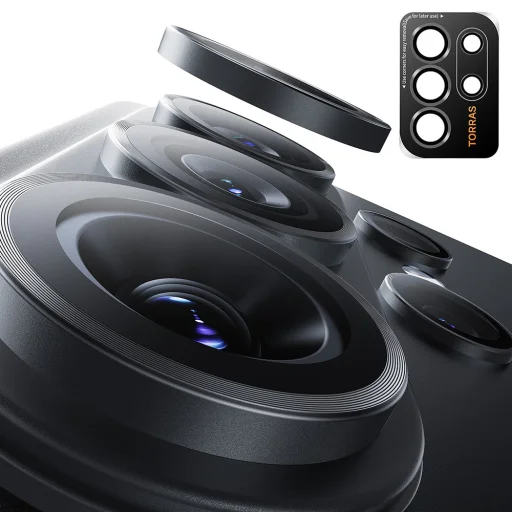 Samsung Galaxy S26 Ultra Čierny Torras Lensguard ochranné sklo na kameru - 2