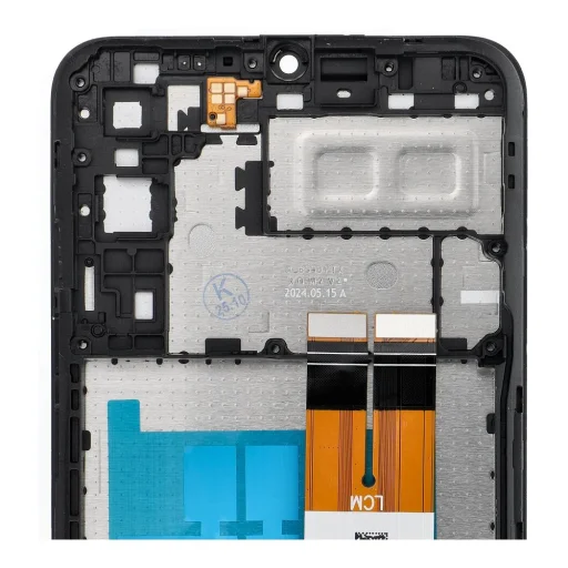 Samsung A04E A042 F/M kijelző kerettel - 3