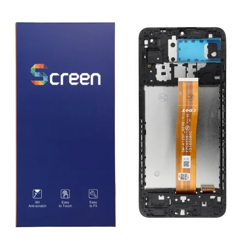 Samsung A12 Originálny LCD displej s rámom - 1