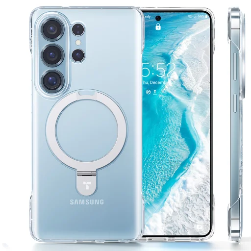 Samsung Galaxy S26 Ultra Torras Ostand Slim Series Átlátszó tok - 1