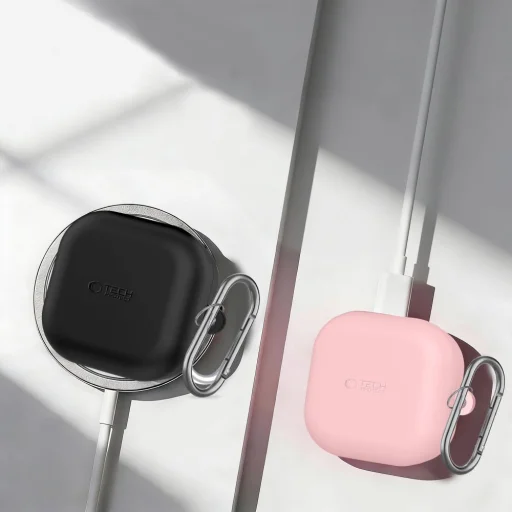 Samsung Galaxy Buds 4 / Buds 4 Pro Tech-Protect silikónové púzdro s háčikom - 6
