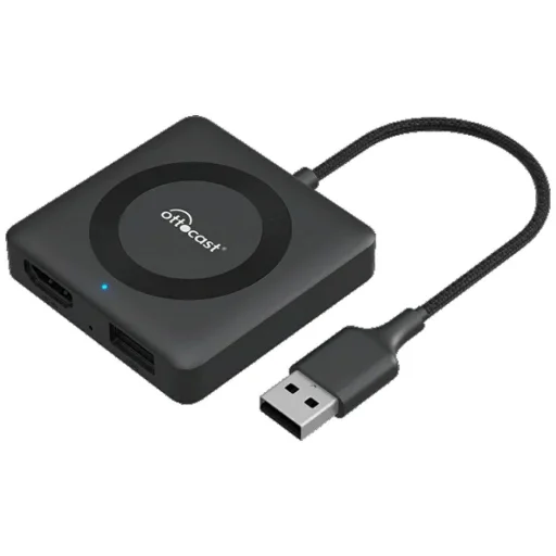 Ottocast CA361-C4 bezdrôtový adaptér CarPlay a Android Auto s portom HDMI - 1