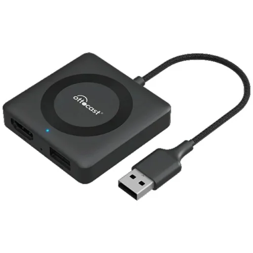 Ottocast CA361-C4 vezeték nélküli CarPlay és Android Auto adapter HDMI porttal - 1