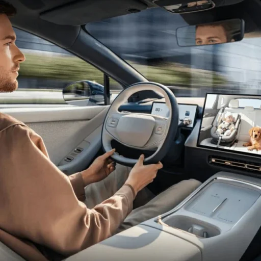 Ottocast CA520-T Kabin prémiový bezdrôtový adaptér CarPlay s kamerou na monitorovanie detí - 7