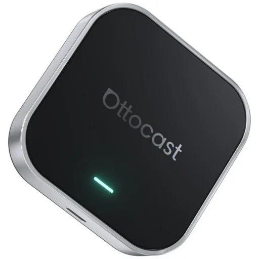 Ottocast PCS55-T bezdrôtový CarPlay a Android Auto adaptér do auta - 6