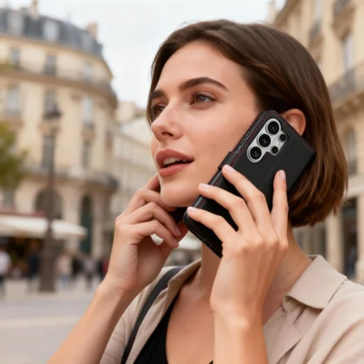 Samsung Galaxy S26 Ultra Tech-Protect Wallet puzdro, čierno-červené - 4