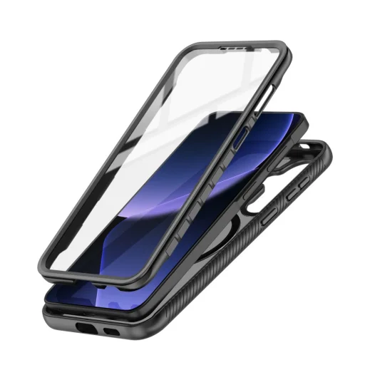 Samsung Galaxy A57 5G Matný Čierny Tech-protect Defense Magsafe obal - 2