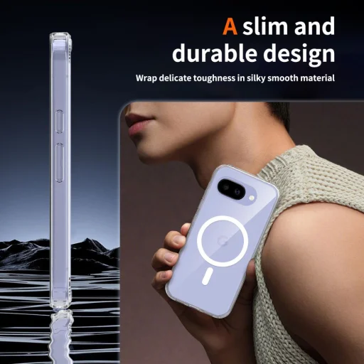 Google Pixel 10a Tech-protect Flexair Hybrid Magsafe puzdro - 6