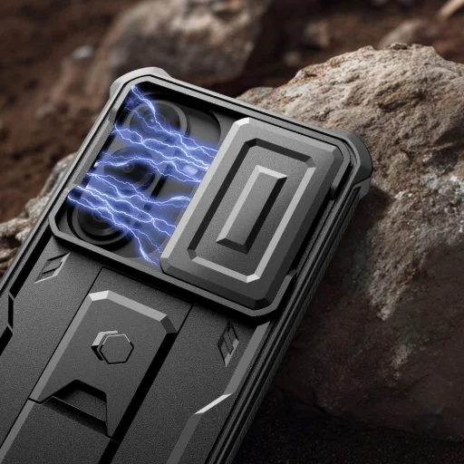 Samsung Galaxy S26 Čierne Tech-Protect Kevlar Cam+ sada 2 puzdier - 2