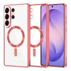 Samsung Galaxy S26 Ultra Červené Techsuit Luxusné Kryštálové MagSafe puzdro