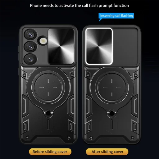 Samsung Galaxy S26 Čierny Techsuit CamGuard Pro obal - 5