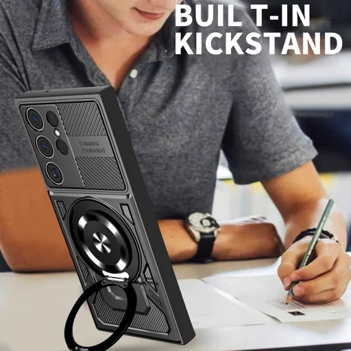 Samsung Galaxy S26 Ultra Modré puzdro Techsuit RuggedCam - 4