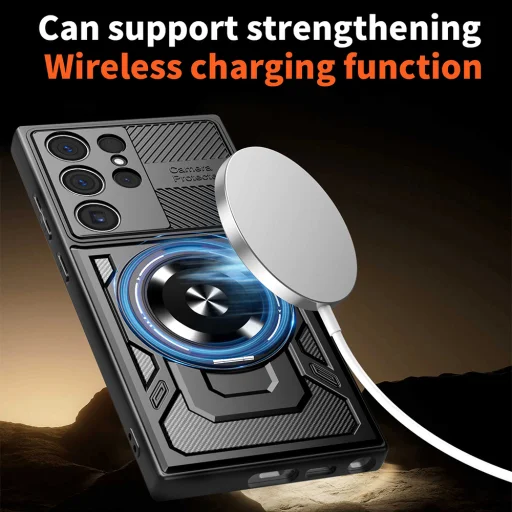 Samsung Galaxy S26 Ultra Modré puzdro Techsuit RuggedCam - 6