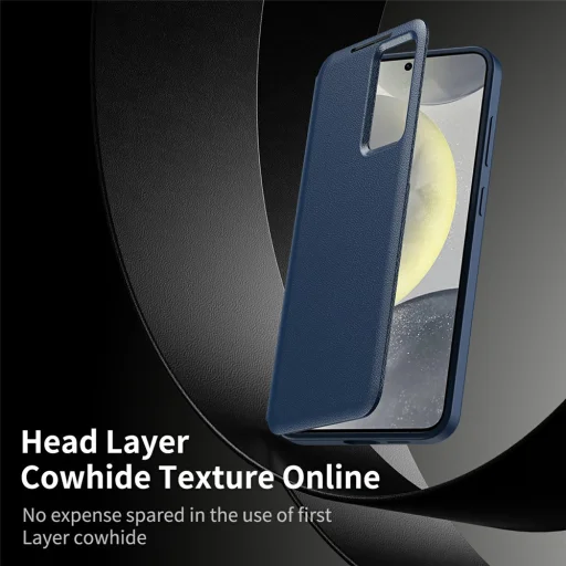 Samsung Galaxy S26 Ultra Modré puzdro Techsuit SmartView série - 2