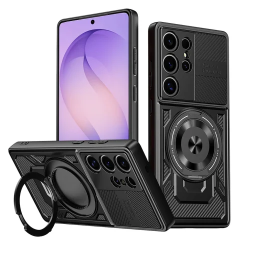 Samsung Galaxy S26 Ultra čierne Techsuit RuggedCam puzdro - 1