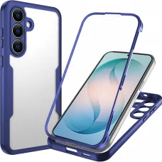 Samsung Galaxy S26 Plus Modrý Techsuit ColorVerse 360 Series puzdro + Ochranné sklo
