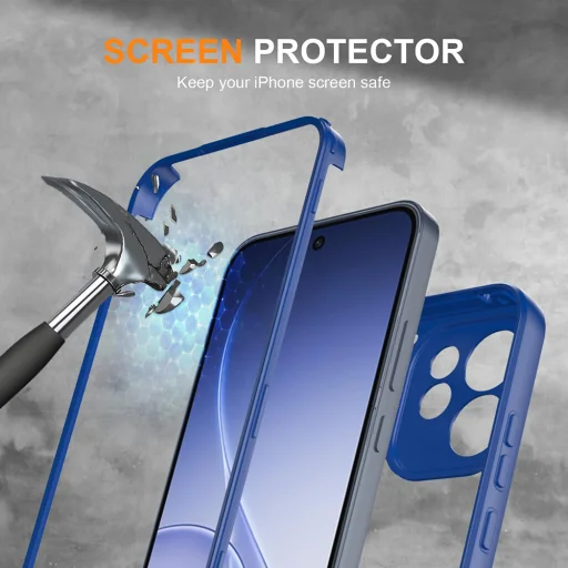 Oppo Reno15 F / Reno15 FS 5G Čierny Techsuit - séria ColorVerse 360 + ochrana displeja - 4