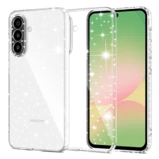Samsung Galaxy A57 5G priehľadné puzdro Techsuit SparkleSkin Series