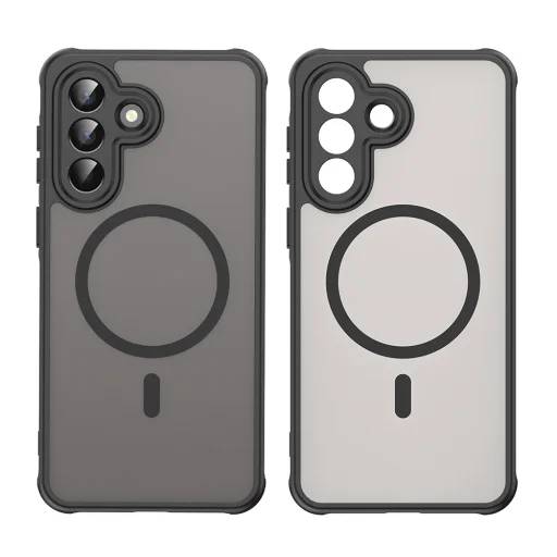 Samsung Galaxy A57 5G Čierne Techsuit - HaloFrost II MagSafe puzdro - 2