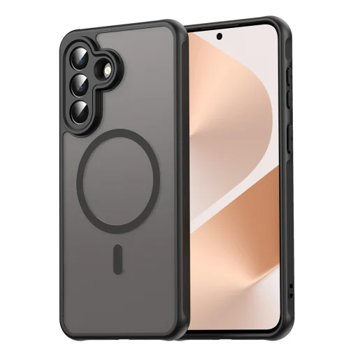 Samsung Galaxy A57 5G Čierne Techsuit - HaloFrost II MagSafe puzdro - 1