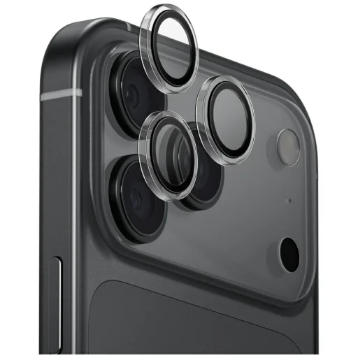 iPhone 17 Pro / iPhone 17 Pro Max UNIQ Optix Clearshield Ochranné sklo na objektív fotoaparátu Krištáľovo číre - 1