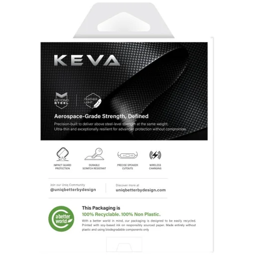 AirPods Pro 3 UNIQ Keva Prime čierne puzdro - 3