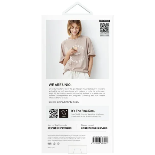 Samsung Galaxy S26 Ultra priehľadné puzdro UNIQ Swivix 360 s otočným stojanom - 4