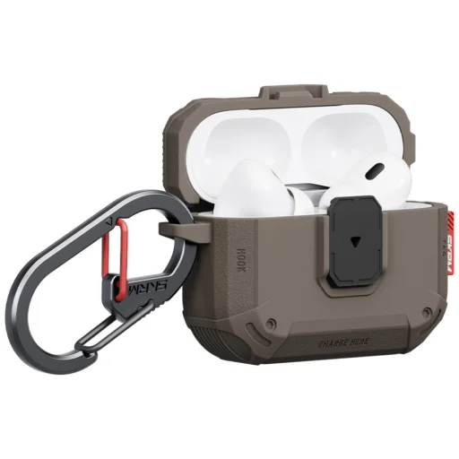 AirPods Pro 3 Skinarma Mecha LE puzdro Breza - 2