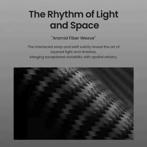 Samsung Galaxy S26 Ultra Čierna/Priehľadná Nillkin CarboProp Aramid Magnetické Puzdro - 5