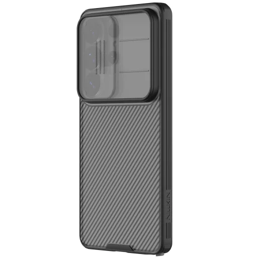 Samsung Galaxy S26 Ultra Priehľadné Čierne Nillkin CamShield PRO tvrdé puzdro - 2