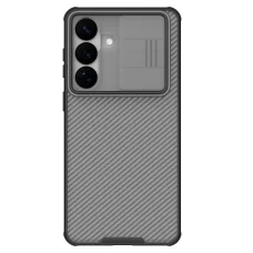 Samsung Galaxy S26+ Priehľadné čierne Nillkin CamShield PRO tvrdé puzdro