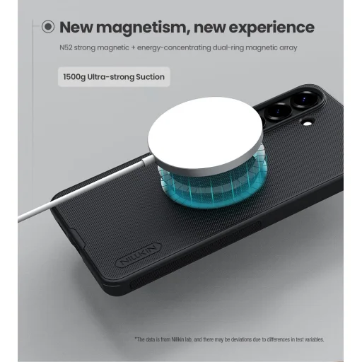 Samsung Galaxy S26+ Čierny Nillkin Super Frosted PRO Magnetické puzdro - 5