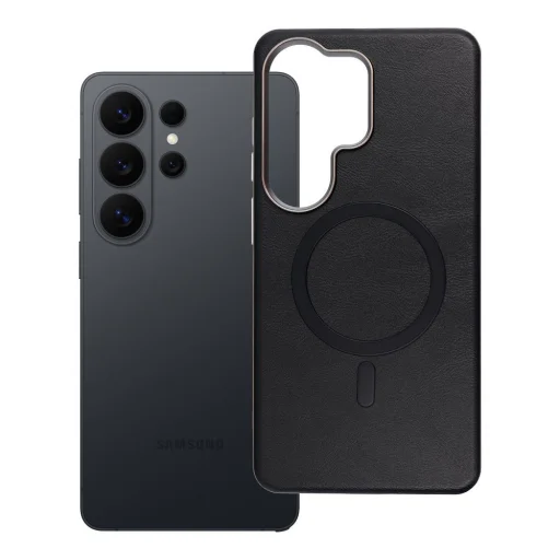 Samsung Galaxy S26 Ultra Pánske magnetické puzdro čierne - 7