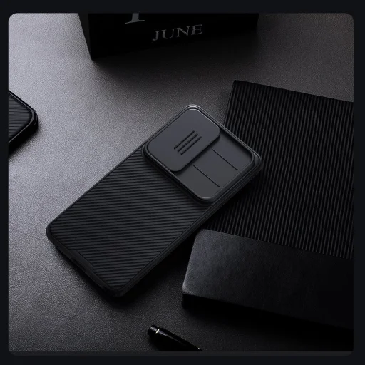 Samsung Galaxy S26 Ultra čierne Nillkin CamShield PRO tvrdé puzdro - 8