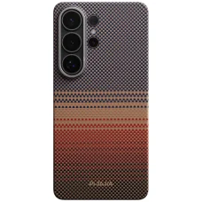 Puzdro PITAKA Edge Case s MagSafe pre Samsung Galaxy S26 Ultra, západ slnka