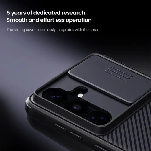 Samsung Galaxy S26 Plus čierny Nillkin CamShield PRO tvrdé puzdro - 3