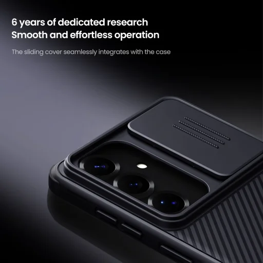 Samsung Galaxy S26 čierne Nillkin CamShield PRO tvrdé puzdro - 3