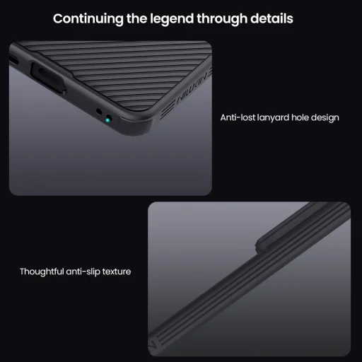 Samsung Galaxy S26 čierne Nillkin CamShield PRO tvrdé puzdro - 6