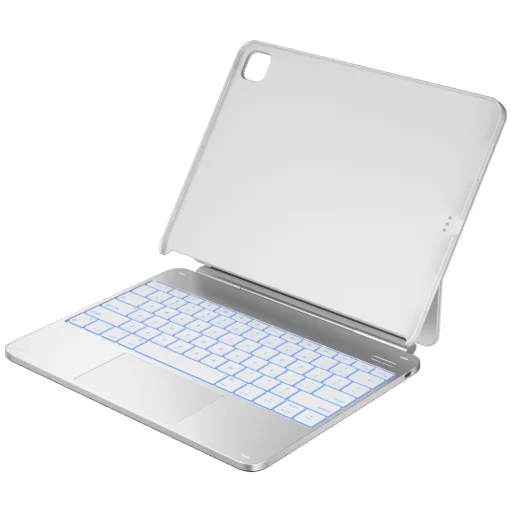 iPad Air 13" 2024/2025 Typecase Edge+ klávesnicové puzdro strieborné - 10